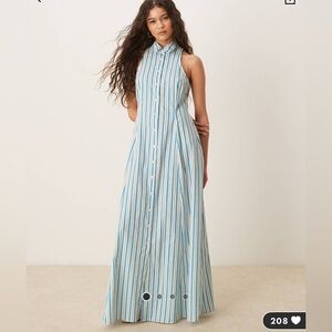 ASOS sleeveless maxi dress